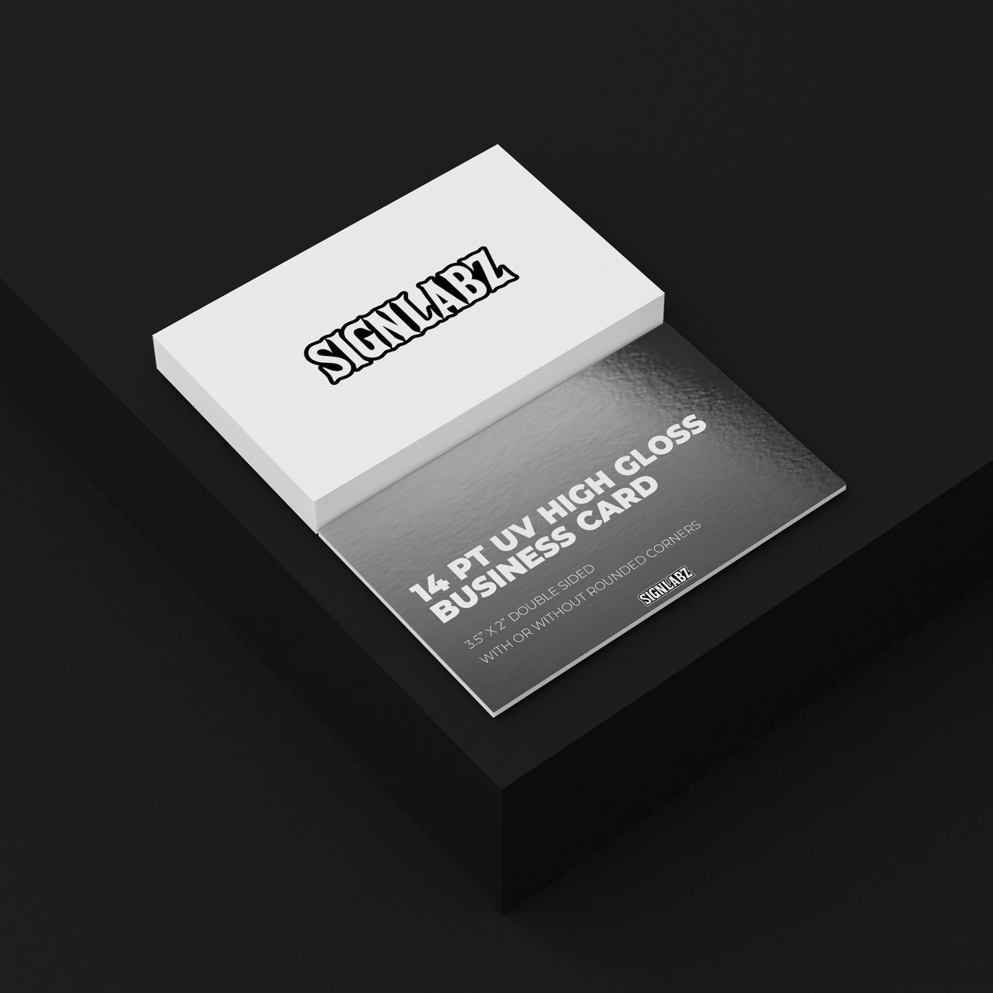 Carte de visite UV haute brillance 14 PT