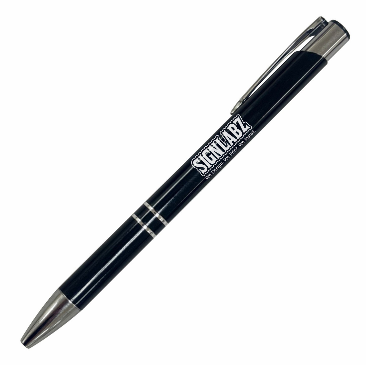 Metal Engraved Ballpoint Pen – Black Ink