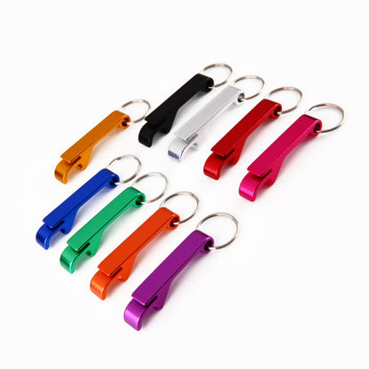 Aluminum Bottle/Can Opener with Key Ring