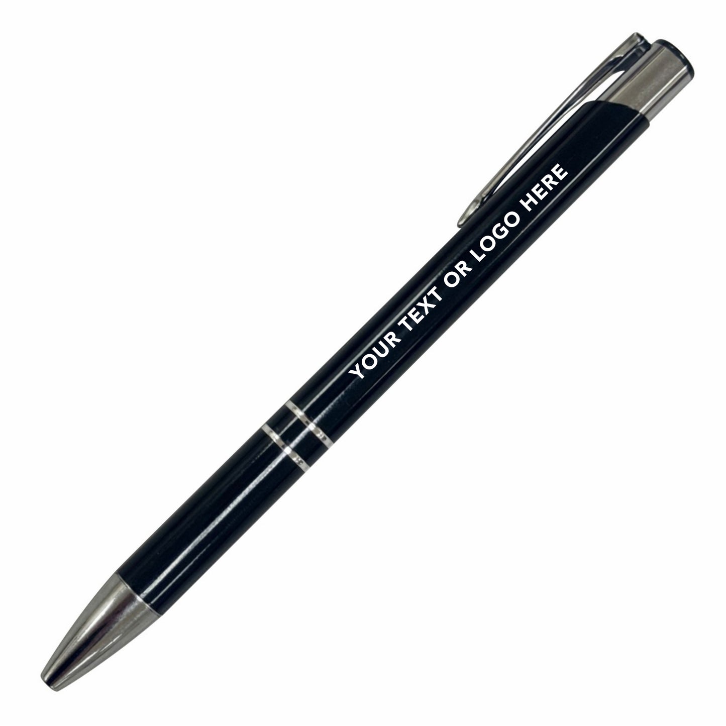 Metal Engraved Ballpoint Pen – Black Ink